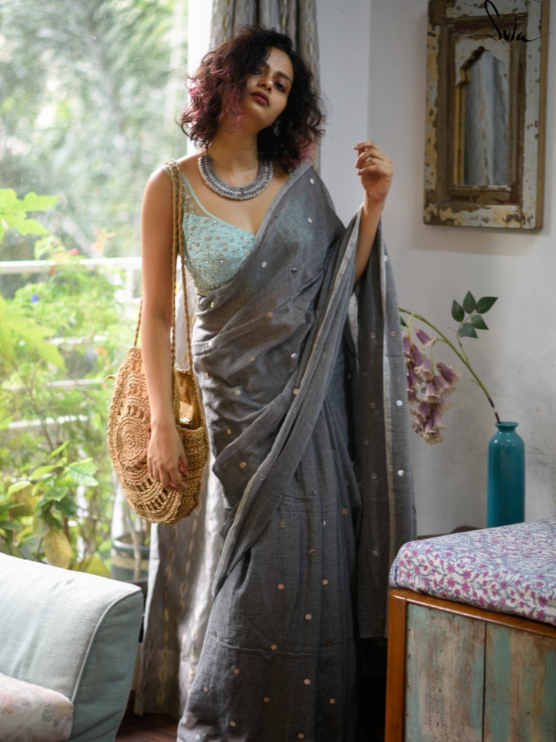 Buy SUTA Women's Cotton Saree Without Blouse Piece (SUTANEW2_Orange_Free  Size) at Amazon.in